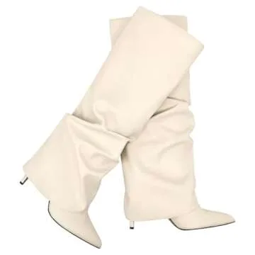 MOTIMODEN Women's Chic Knee High Fashion Boots