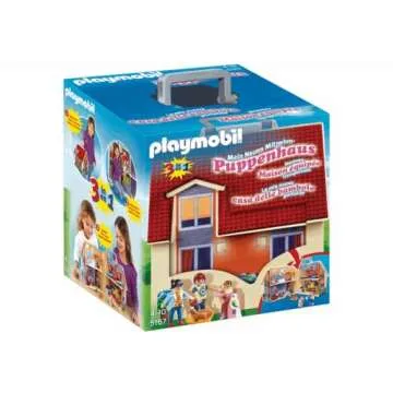 PLAYMOBIL Modern Dollhouse for Kids - Portable Fun