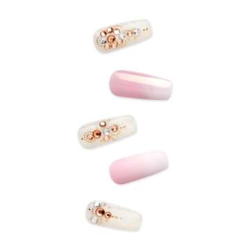 KISS Masterpiece Luxe Coffin Nails - Stunning Manicure Set