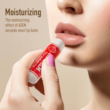 30 Pack Natural Lip Balm by AZEN | Moisturizing Care