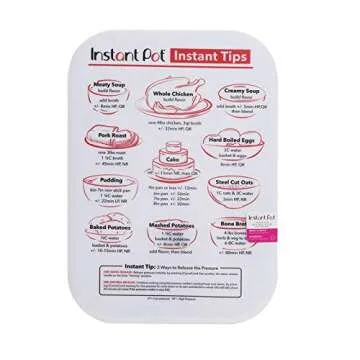 Instant Pot Cutting Mat with Recipes for Easy Cooking