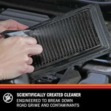 K&N Air Filter Cleaning Kit for Peak Engine Performance