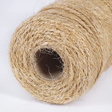 Tenn Well Natural Jute Twine for Crafting and Gardening