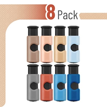 Mr. Pen Bag Clips - 8 Pack Easy Squeeze Closure