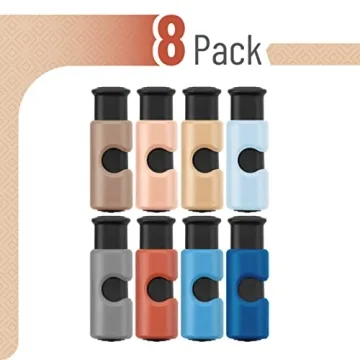 Mr. Pen Bag Clips - 8 Pack Easy Squeeze Closure