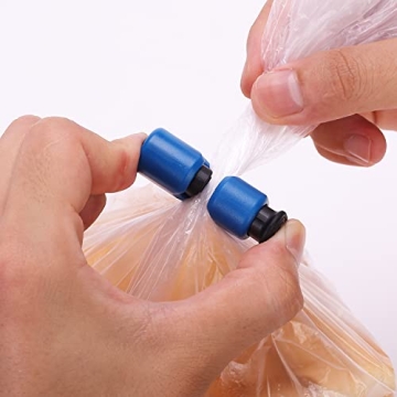Mr. Pen Bag Clips - 8 Pack Easy Squeeze Closure