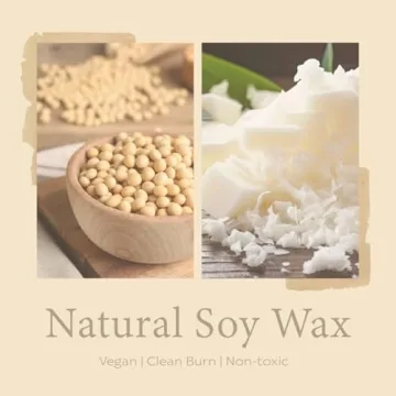 Cashmere Vanilla Scented Candle 50+ Hrs Eco-Friendly