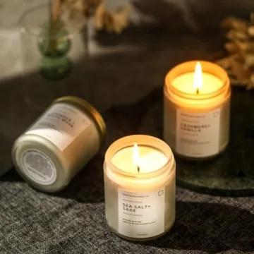 Cashmere Vanilla Scented Candle 50+ Hrs Eco-Friendly