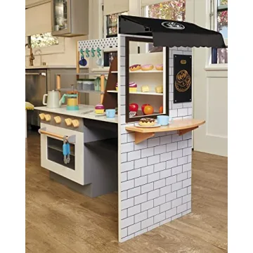 Little Tikes Real Wood Café Bakery Playset for Kids