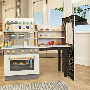 Little Tikes Real Wood Café Bakery Playset for Kids