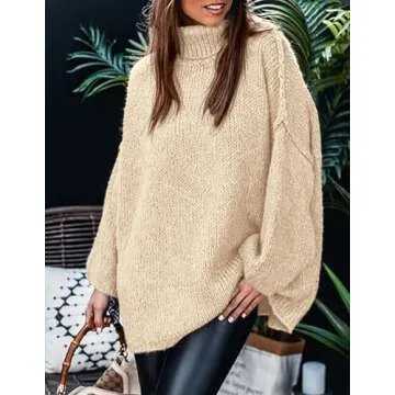 Buy PRETTYGARDEN Women's Chunky Knit Oversized Sweater
