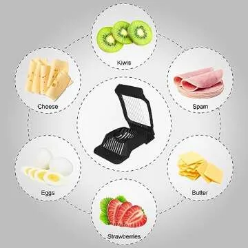 High-Quality Egg Slicer for Hard Boiled Eggs and Fruits