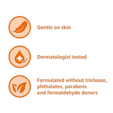 Amazon Basics Gentle & Mild Liquid Hand Soap Refill – 50 fl oz