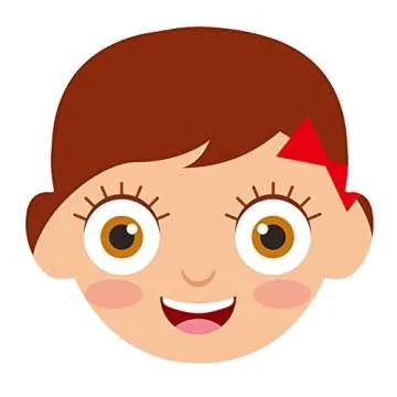 50 Pcs Face Multicultural Creative Cut Outs Face Shape Paper Cutouts for Children to Design and Decorate, Craft Group Projects, Unity in Diversity Craft Projects, 5.5 Inch