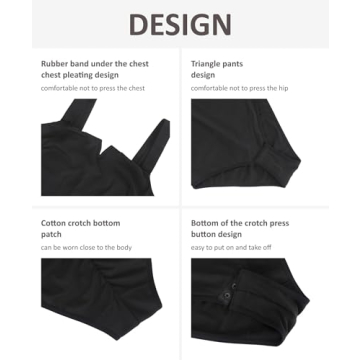 FeelinGirl Black Bodysuit Women Square Neck Sleeveless Tops