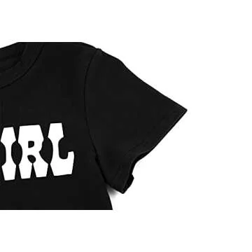 MISSACTIVER Women’s Graphic Crop Top Slim Fit T-Shirt