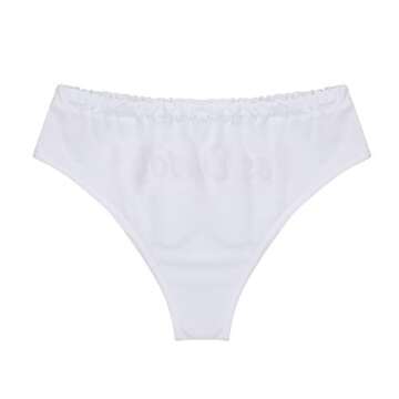 zdhoor Woman Yes Daddy Prints Naughty Panties Underwear Low Rise Bikini Briefs Thong Boyshorts