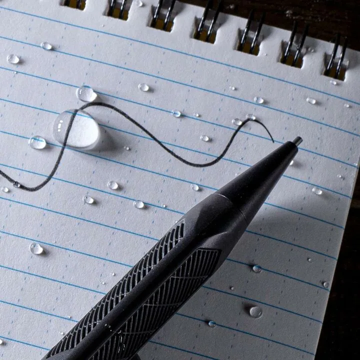 Weatherproof Mechanical Pencil with 12 Lead Refills