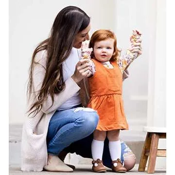 Burt's Bees Baby Baby Bodysuit & Pant Set, Caramel, 0-3 Months