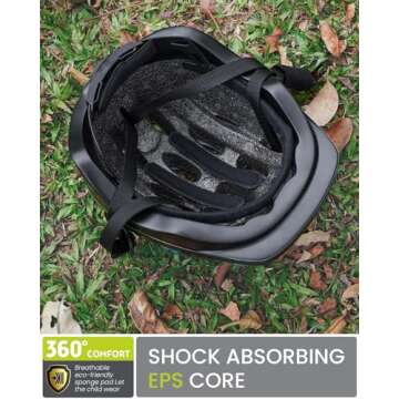 OutdoorMaster Toddler Kids Bike Helmet - Multi-Sport 2 Sizes Adjustable Safety Helmet for Children (Age 3-11), 14 Vents for Kids Skating Cycling Scooter - Dinoverse Madness