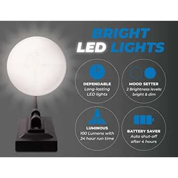 Westek LED Battery Operated 2 Pack - 4 Hour Auto Shut-Off Wireless Wall Sconce, 100 Lumens - Easy Install Battery Powered Sconce Light - Plastic with Matte Black Finish