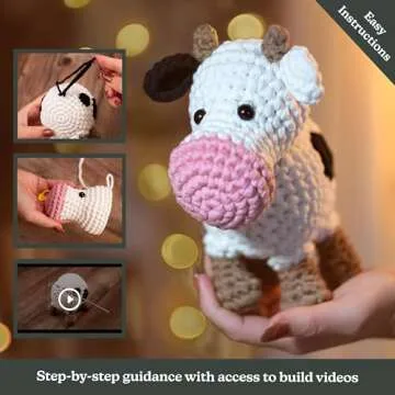 Amigurumi Crochet Kit for Beginners and Kids - Craft Fun