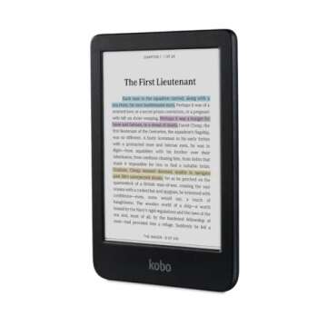 Kobo Clara Colour | Colour eReader | 6” Glare-Free Colour E Ink Kaleido™ 3 Display | Dark Mode O...