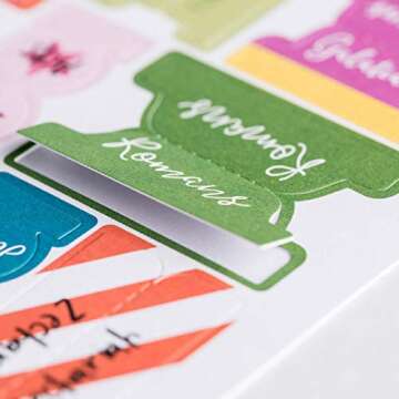 Illustrated Faith Bible Book Tabs for Memorable Art