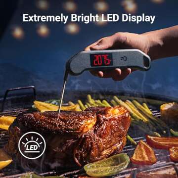 ThermoMaven Instant Read Meat Thermometer - Accurate & Waterproof