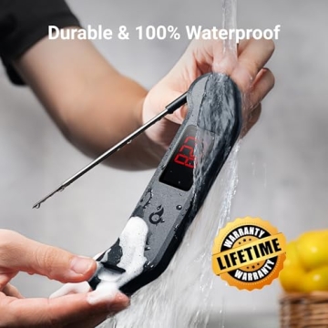 ThermoMaven Instant Read Meat Thermometer - Accurate & Waterproof