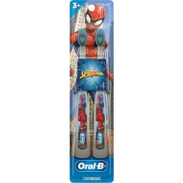 Oral-B Pro-Health Stages Avengers Assemble Toothbrushes (Soft) 5-7 Years, Twin Pack
