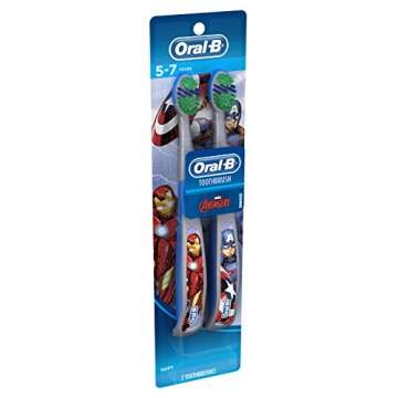 Oral-B Avengers Assemble Toothbrushes, Soft for Kids, Twin Pack
