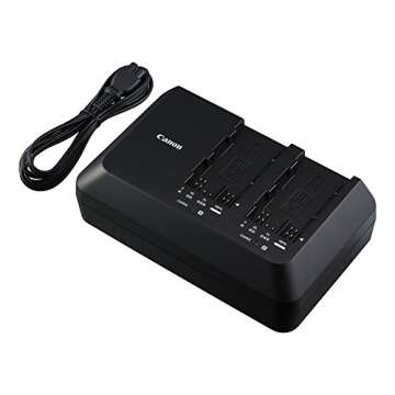 Canon CG-A10 Dual Battery Charger for EOS C300 MK II and Compatible Models