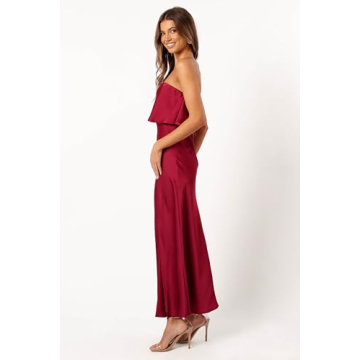 Stunning Vienna Strapless Midi Dress for Women
