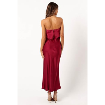 Stunning Vienna Strapless Midi Dress for Women