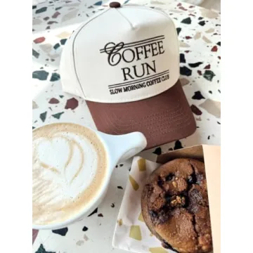 Coffee Run Vintage Trucker Hat for Stylish Coffee Lovers