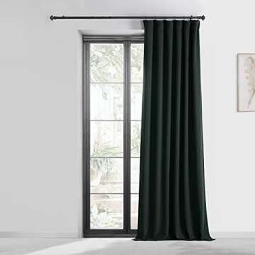 HPD Half Price Drapes Room Darkening Curtains 108 Inches Long for Bedroom & Living Room (1 Panel), 5...