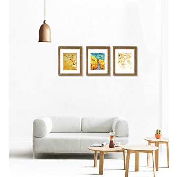 Golden State Art 11x14 Ornate Photo Frame in Bronze