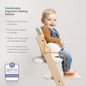 Stokke Tripp Trapp High Chair - Adjustable Dining Chair for All Ages