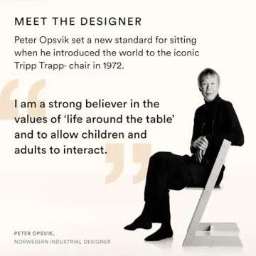 Stokke Tripp Trapp High Chair - Adjustable Dining Chair for All Ages