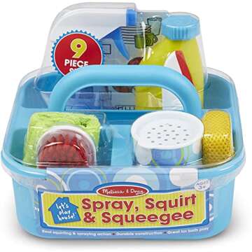 Lets Play House! Spray Squirt Squeegee & Play Set