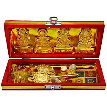 Brass Sri Dhan Laxmi Kuber Yantra for Diwali Gifts