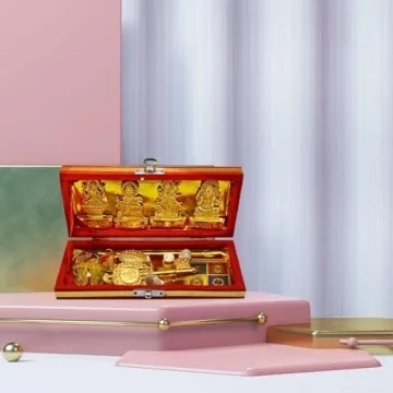 Brass Sri Dhan Laxmi Kuber Yantra for Diwali Gifts