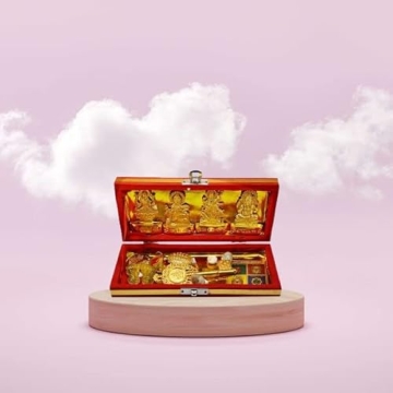 Brass Sri Dhan Laxmi Kuber Yantra for Diwali Gifts