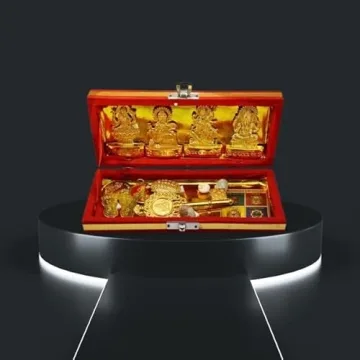 Brass Sri Dhan Laxmi Kuber Yantra for Diwali Gifts