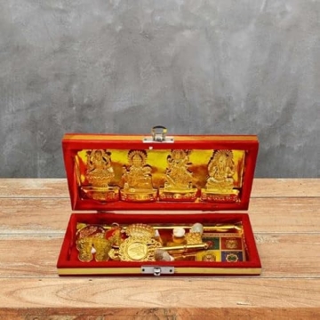 Brass Sri Dhan Laxmi Kuber Yantra for Diwali Gifts