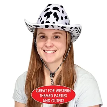 Fun Beistle Cow Print Cowboy Hat for Every Occasion