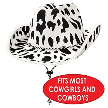 Fun Beistle Cow Print Cowboy Hat for Every Occasion