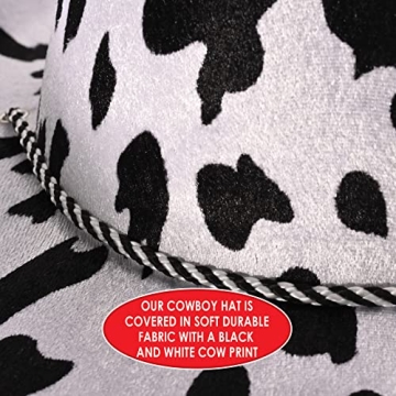 Fun Beistle Cow Print Cowboy Hat for Every Occasion