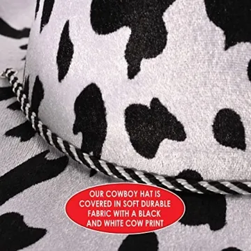 Fun Beistle Cow Print Cowboy Hat for Every Occasion
